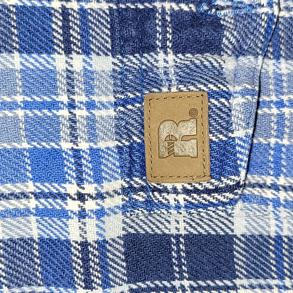 Vintage. Wrangler Riggs Workwear. Heavyweight Flannel. Men's XL - Picture 2 of 16